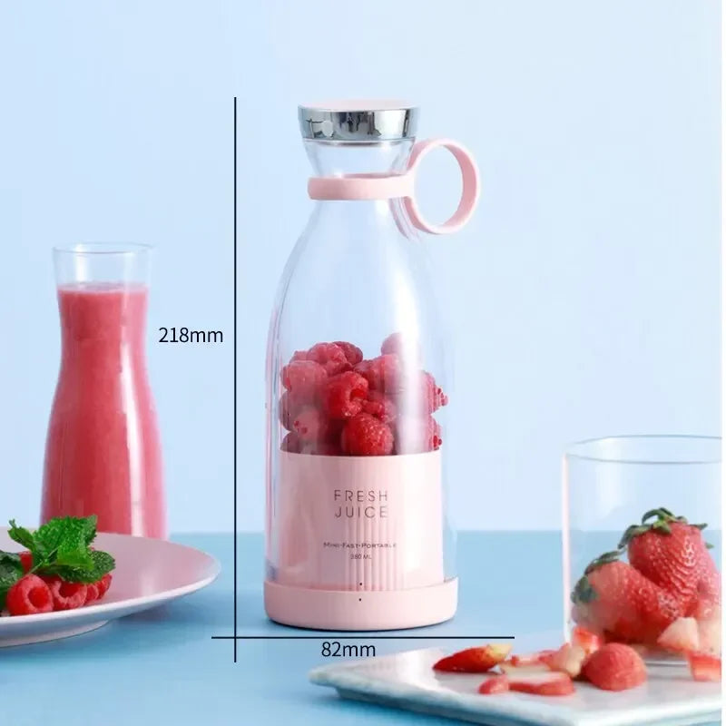 Portable Electric Juicer Blender Usb Mini Fruit Mixers Extractors Food Milkshake Multifunction Juice Maker Smoothies Ice Machine