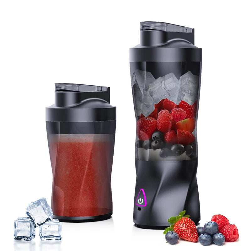 Portable Juice Maker Blender for Shakes Smoothies 700ML Electric Fruit Mixer Machine USB Rechargeable Orange Juicer Cup Outdoor