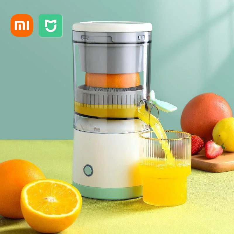 Xiaomi Portable Electric Juicer USB Charging Orange Fruit Blender Mini Household Juice Squeezer Mixer Citrus Juicer For Travel